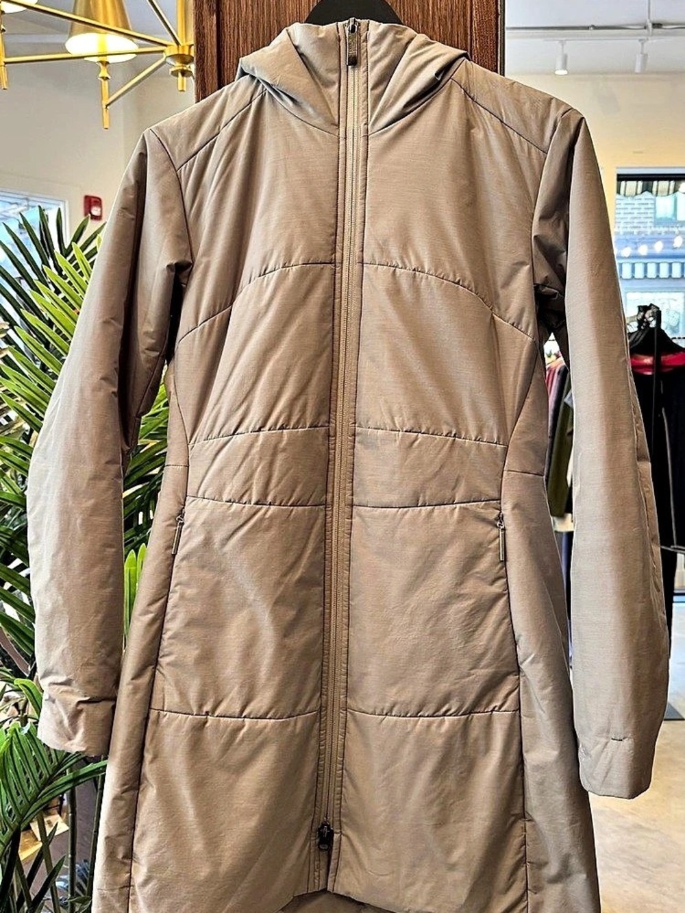 Arc’teryx Grey seamed coat